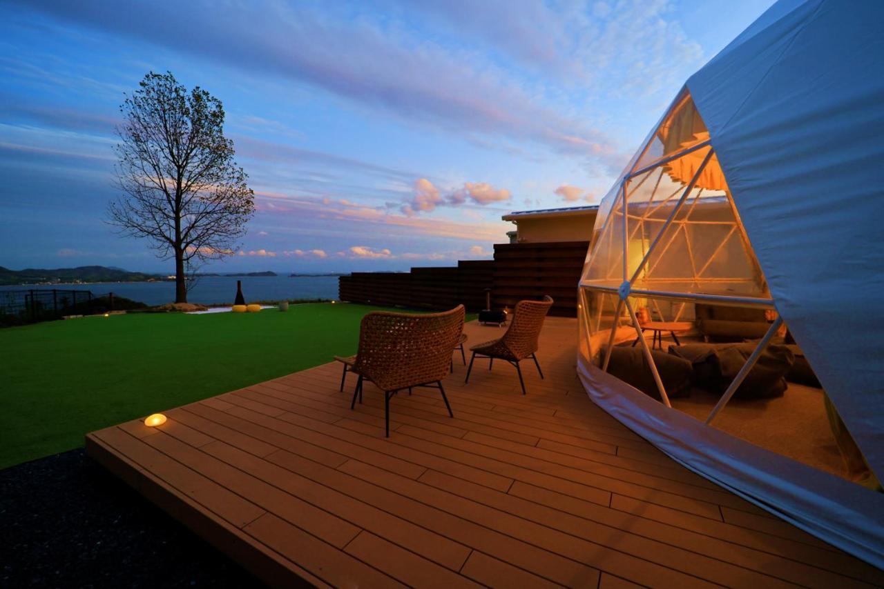 尾道市Lemon Farm Glamping Simanami别墅 外观 照片