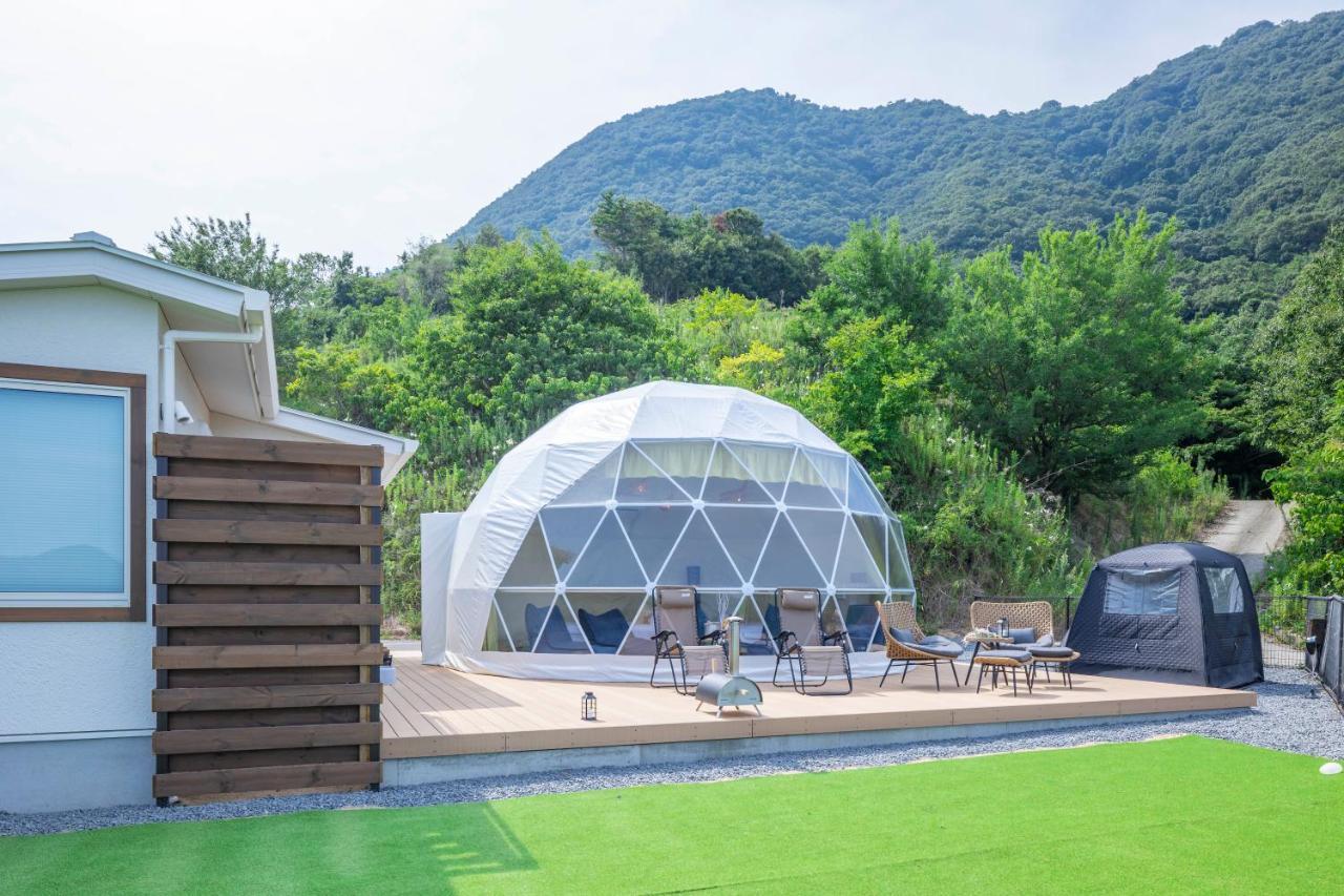 尾道市Lemon Farm Glamping Simanami别墅 外观 照片