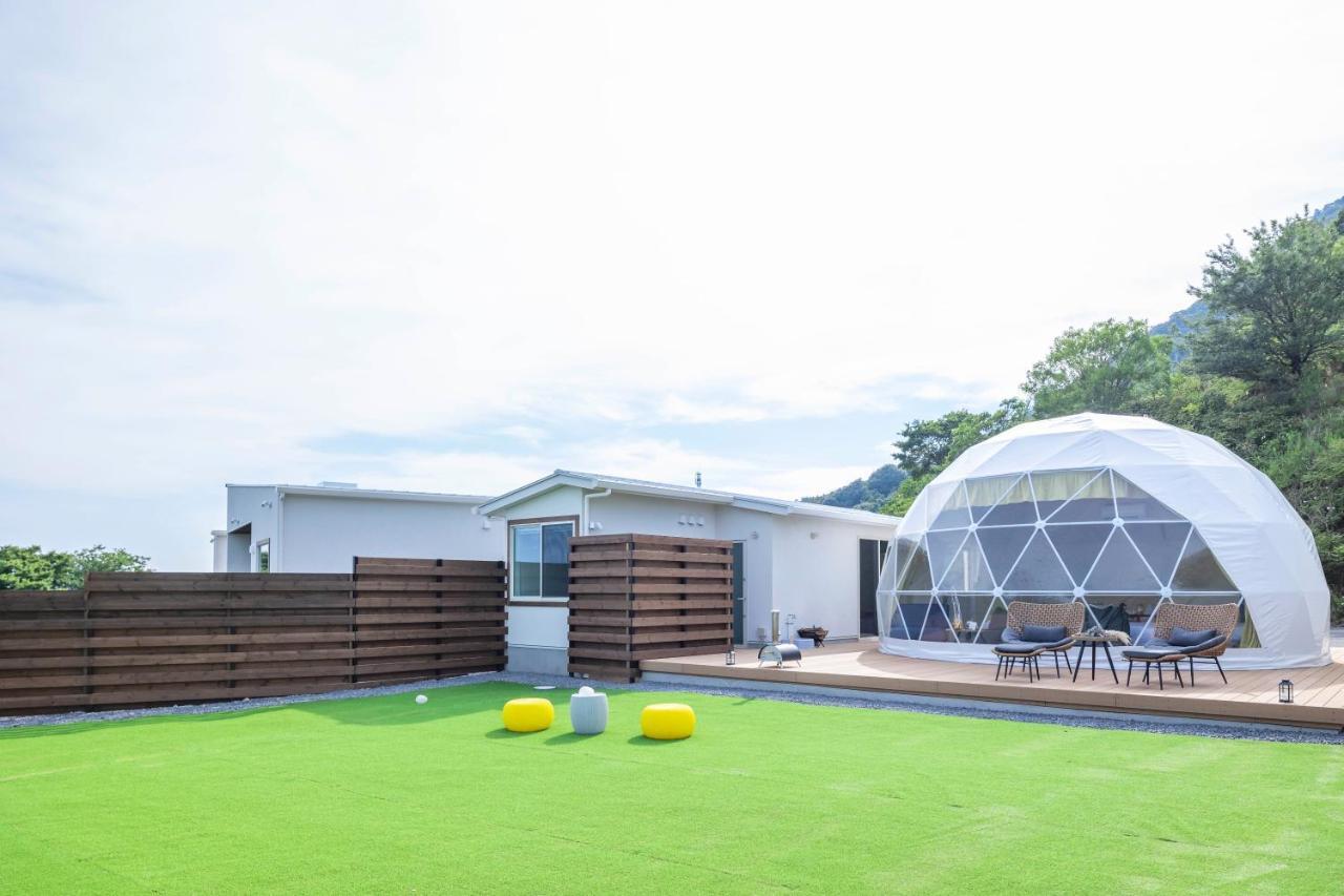 尾道市Lemon Farm Glamping Simanami别墅 外观 照片