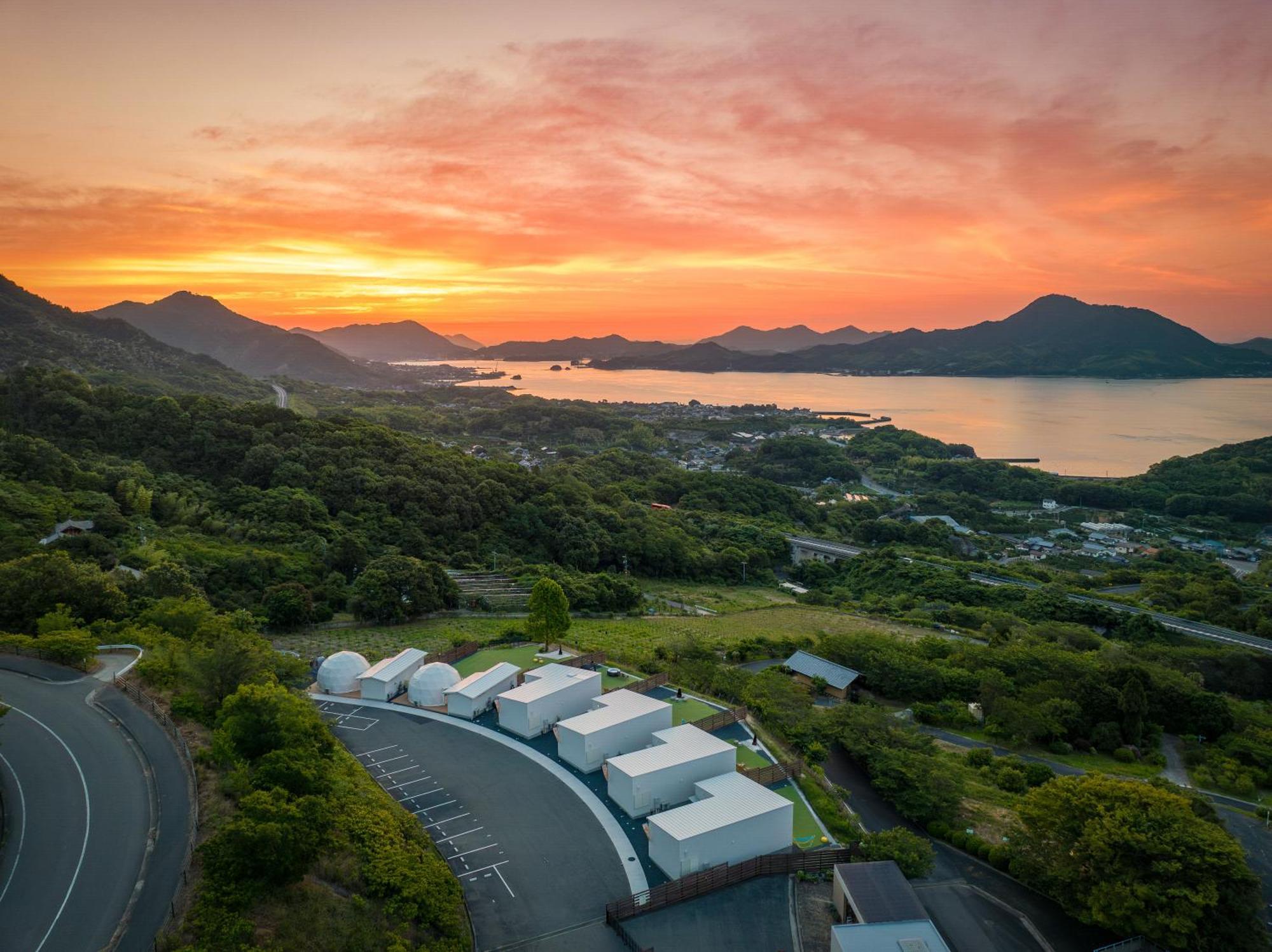 尾道市Lemon Farm Glamping Simanami别墅 外观 照片